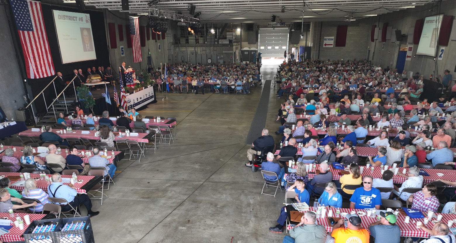 Annual Meeting Crowd