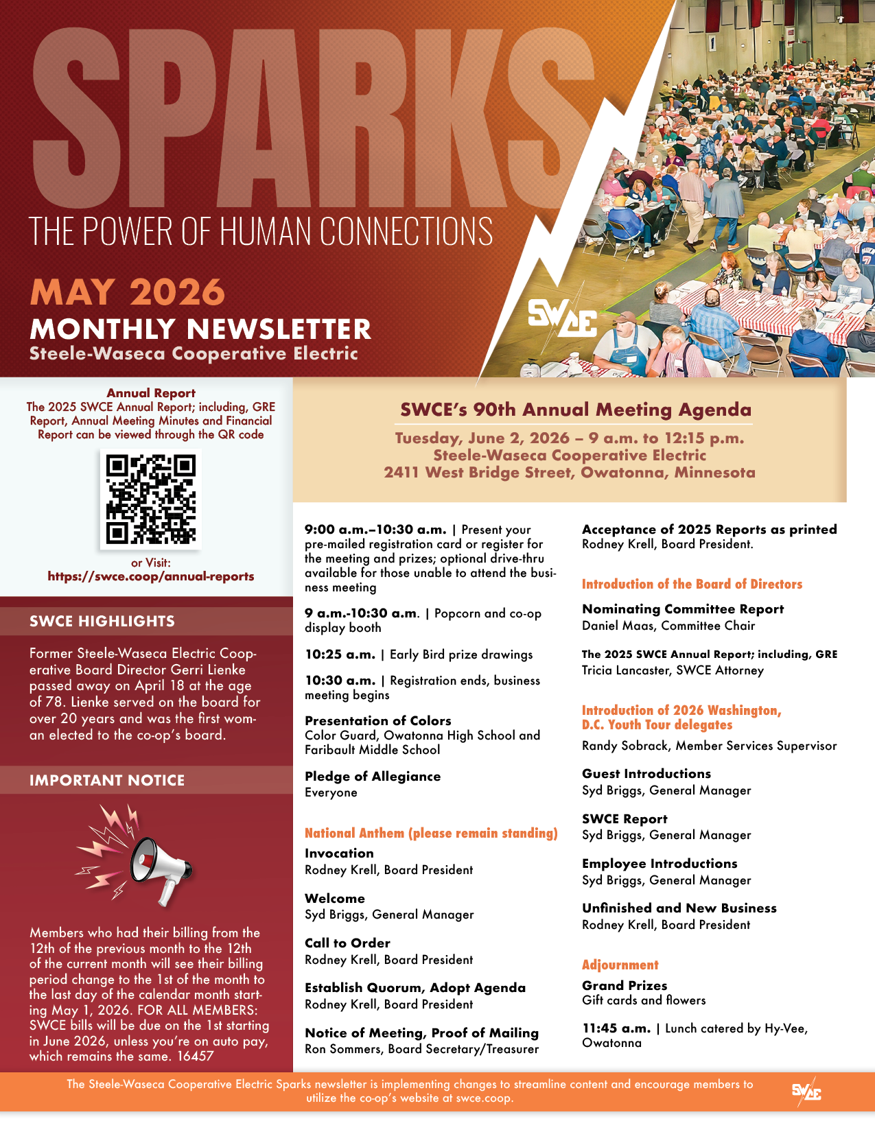 May 2026 Sparks