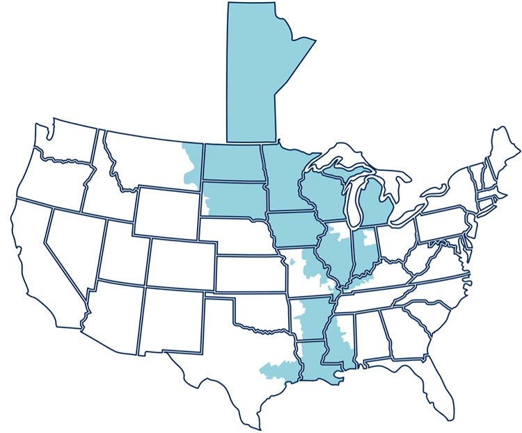 MISO Map