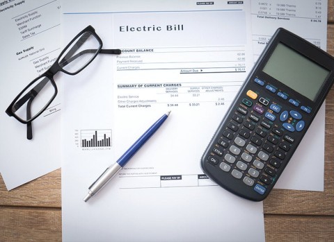 sample electric bill