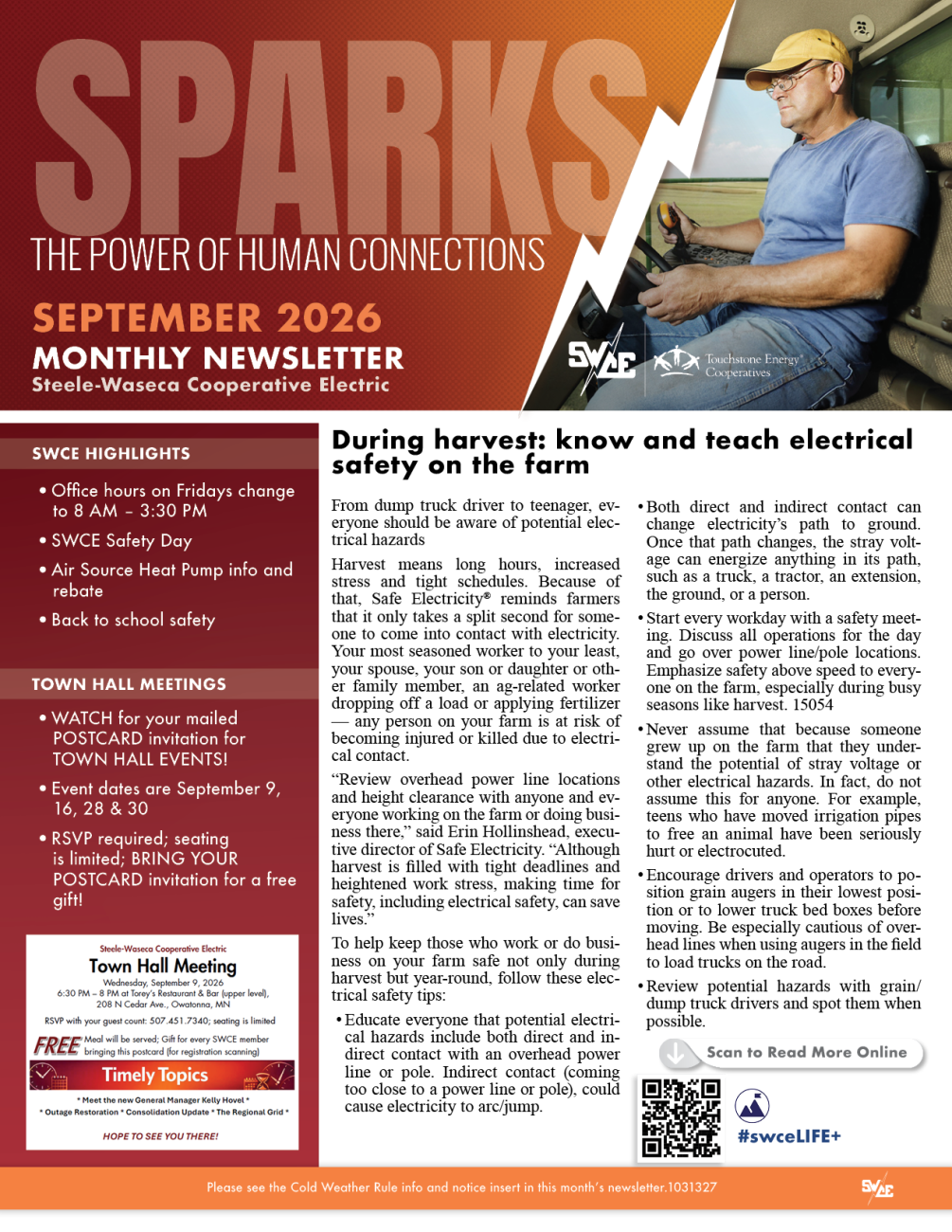 September 2026 Sparks