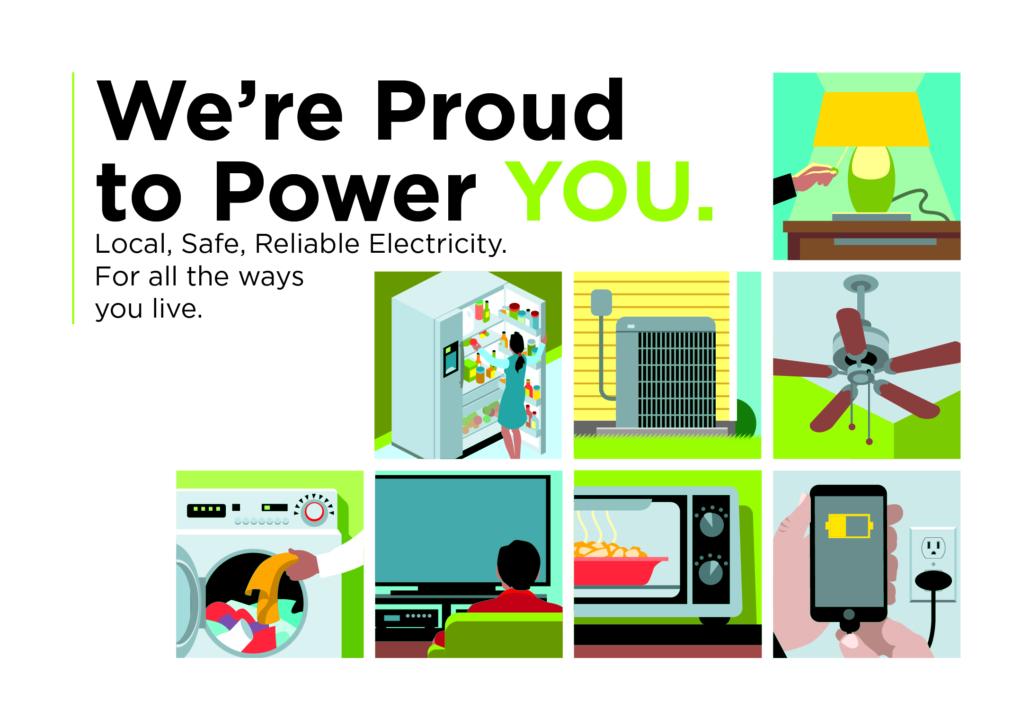 proud to power