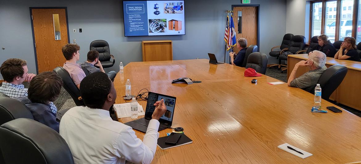 Hydro power generation project