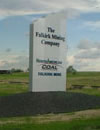 Falkirk Mine Sign